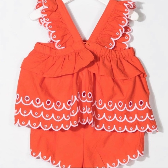 STELLA MCCARTNEY GIRLS SCALLOP-TRIM SET - Picture 2 of 6